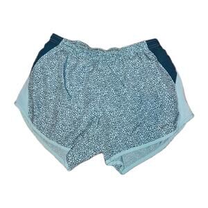 Womens Nike Dri-fit Running Shorts Size small teal blue Athletic Shorts